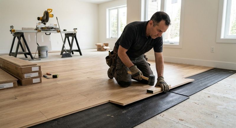 Engineered Wood Installation in Milford, DE