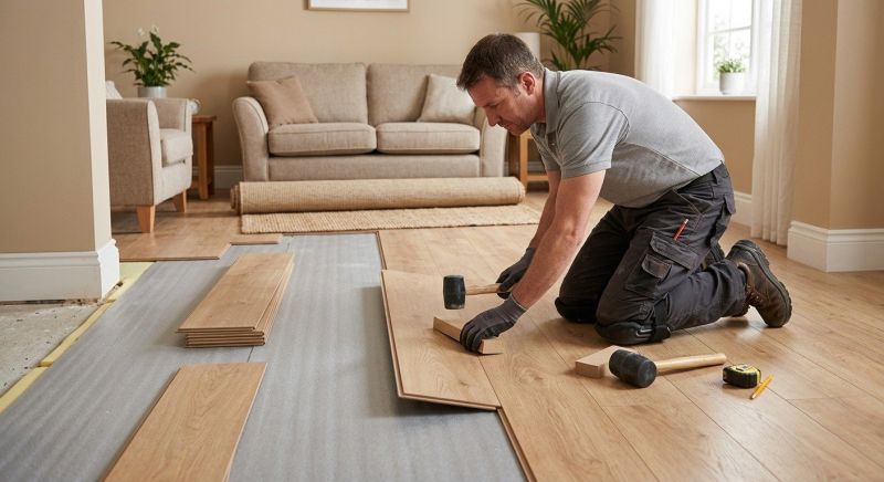 Laminate Floor Installation in Denton, MD