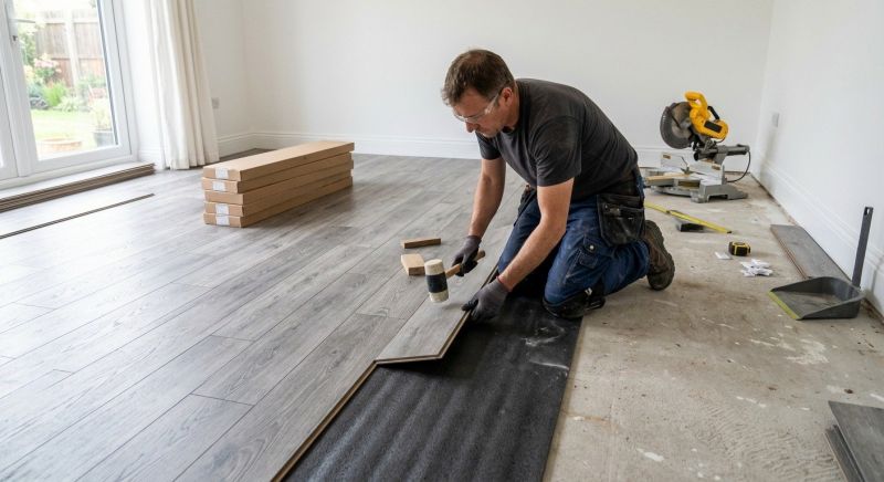 Laminate Floor Installation in Georgetown, DE