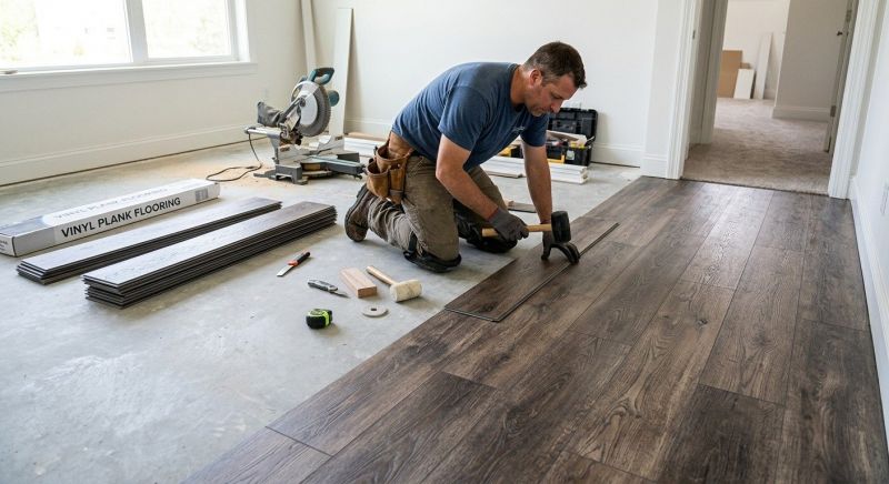 Linoleum Floor Installation in Dover, DE