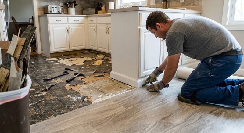 Linoleum Floor Installation in Lewes, DE
