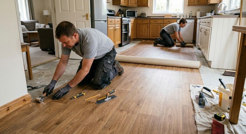 Linoleum Floor Installation in Milford, DE