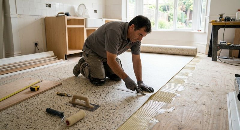 Linoleum Floor Installation in Milford, DE