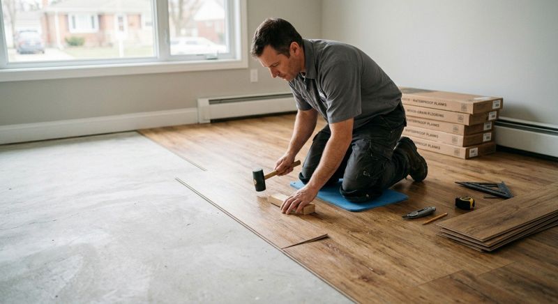 Linoleum Floor Installation in Milton, DE