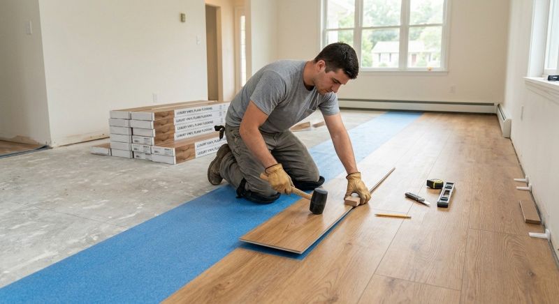 Lvp Flooring Installation in Milford, DE