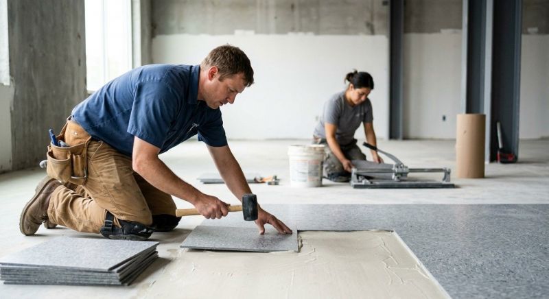 Lvt Flooring Installation in Bridgeville, DE