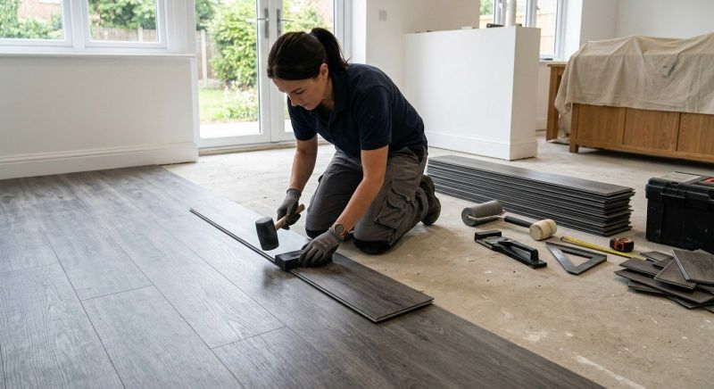 Lvt Flooring Installation in Ellendale, DE
