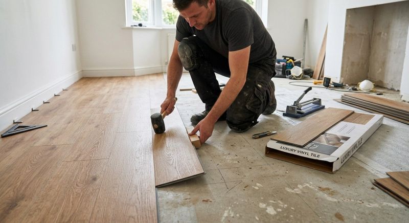 Lvt Flooring Installation in Magnolia, DE