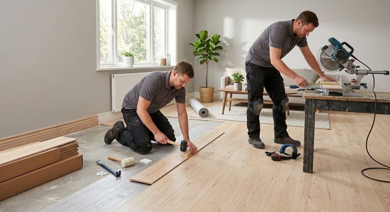 Plank Laminate Installation in Milford, DE