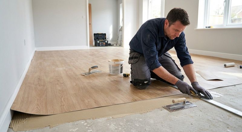 Sheet Flooring Installation in Felton, DE