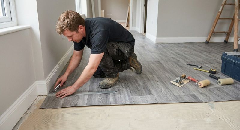Sheet Flooring Installation in Viola, DE