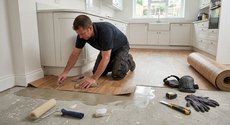 Sheet Linoleum Installation in Houston, DE