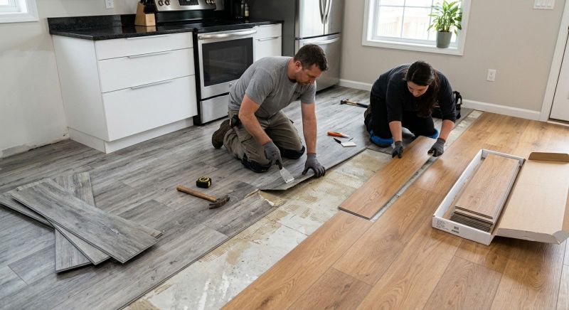 Vinyl Tile Replacement in Milford, DE