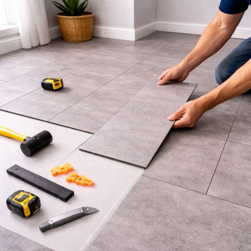 Vinyl Tile Replacement in Milford, DE